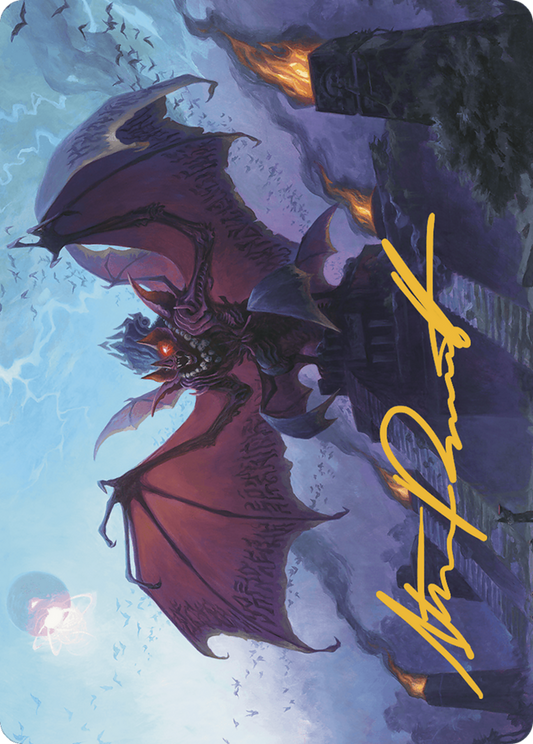 Aclazotz, Deepest Betrayal Art Card (ALCI-014) (Gold-Stamped Signature)