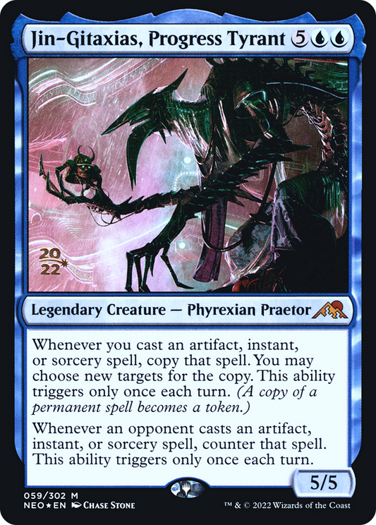 Jin-Gitaxias, Progress Tyrant (PRE-59S) (Foil)