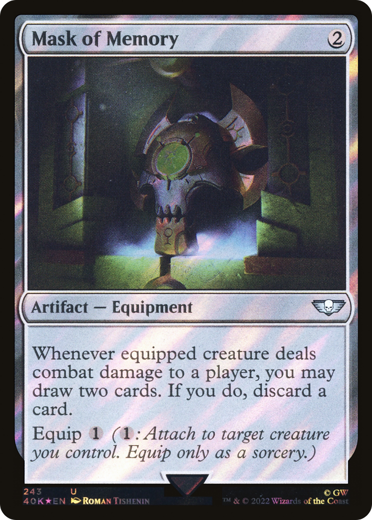 Mask of Memory (40K-243★) (Surge Foil)