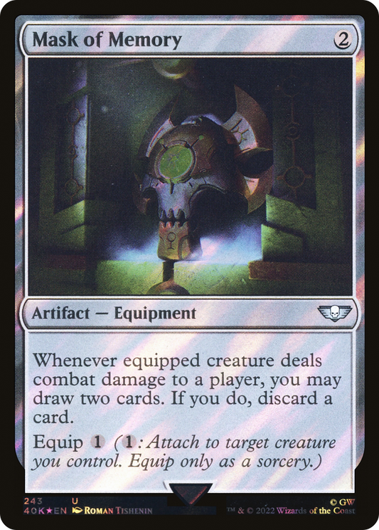 Mask of Memory (40K-243★) (Surge Foil)