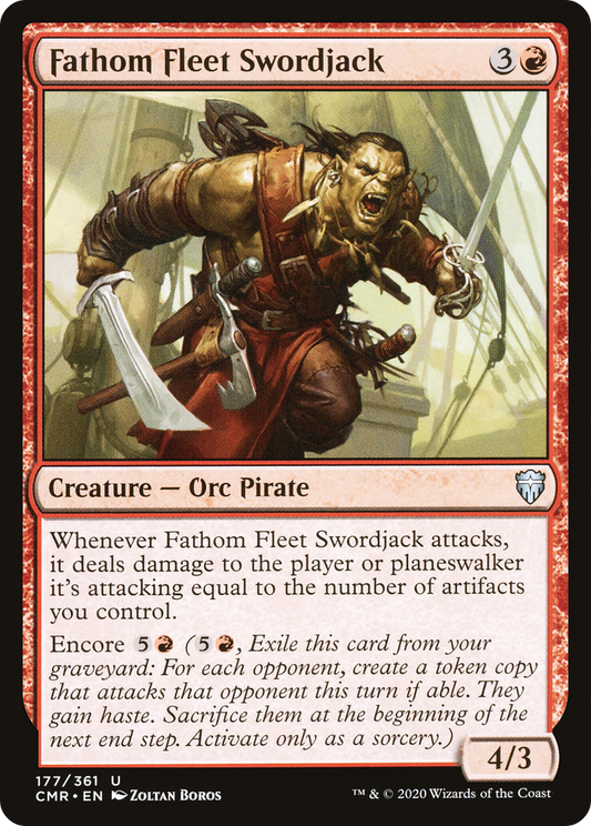 Fathom Fleet Swordjack (CMR-177) (Foil)