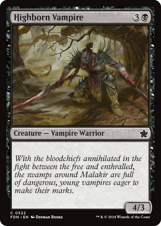 Highborn Vampire (FDN-522)