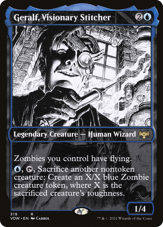 Geralf, Visionary Stitcher (VOW-319) (Showcase) (Foil)