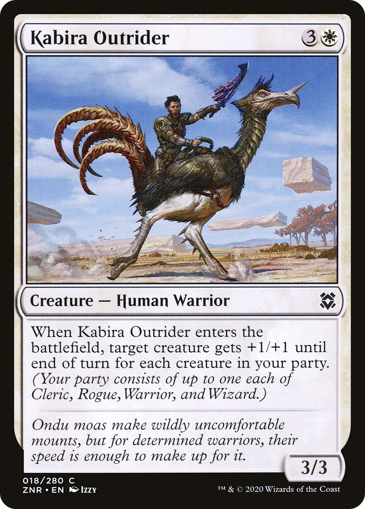 Kabira Outrider (ZNR-018) (Foil)