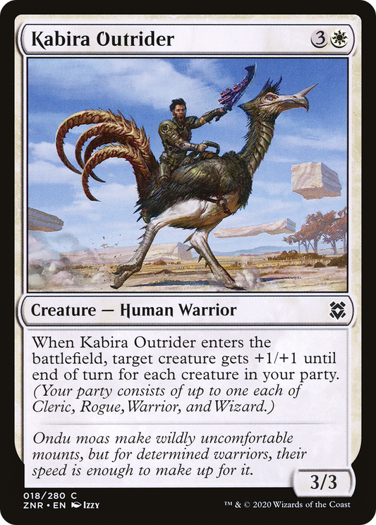 Kabira Outrider (ZNR-018) (Foil)