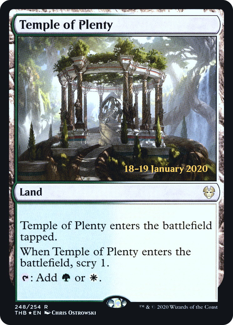 Temple of Plenty (PRE-248S) (Foil)