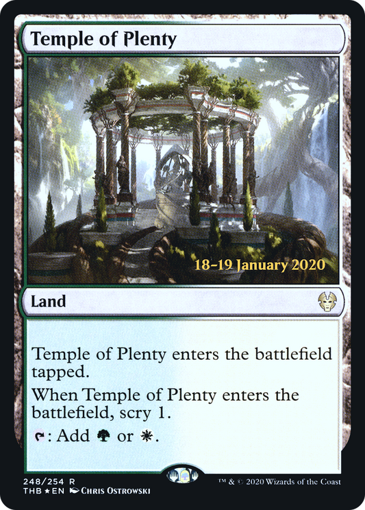Temple of Plenty (PRE-248S) (Foil)