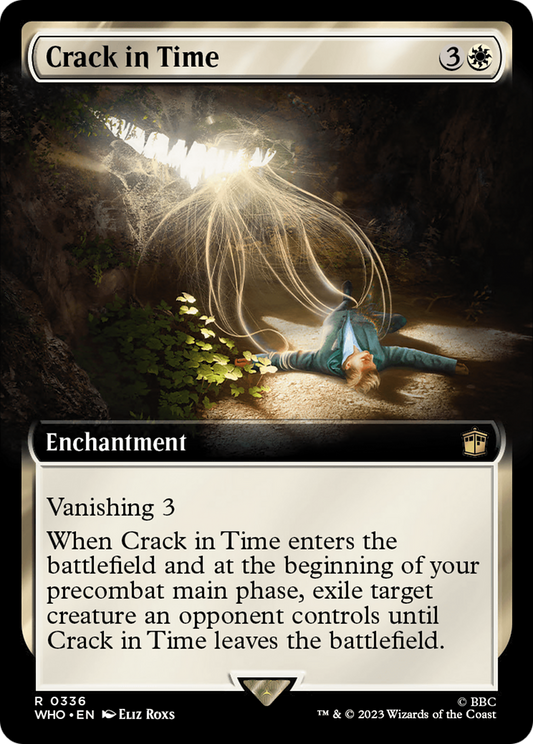 Crack in Time (WHO-336) (Extended Art) (Foil)