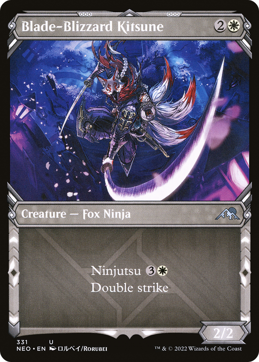 Blade-Blizzard Kitsune (NEO-331) (Showcase)
