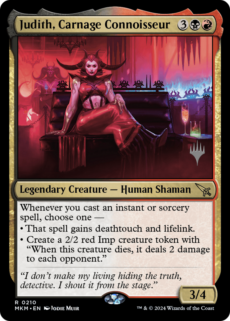 Judith, Carnage Connoisseur (PPMKM-210P) (Foil)