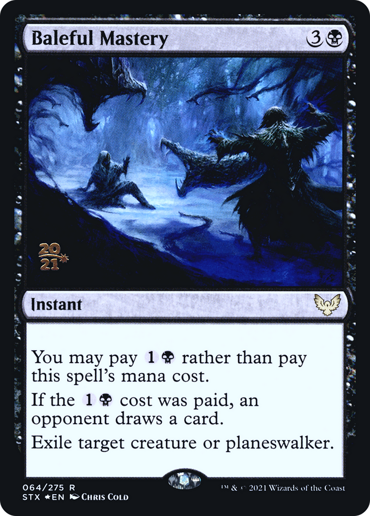 Baleful Mastery (PRE-64S) (Foil)