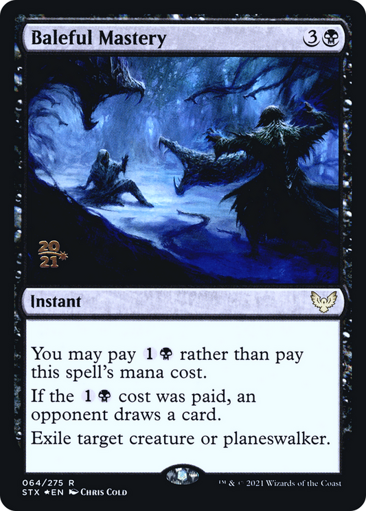 Baleful Mastery (PRE-64S) (Foil)