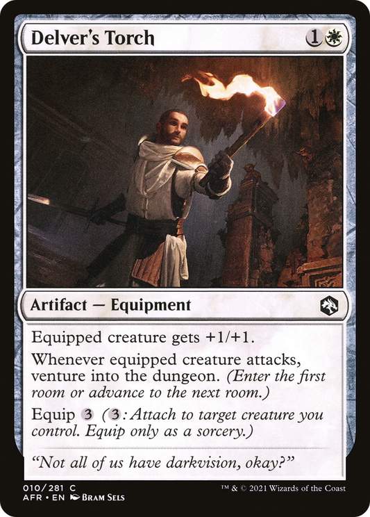 Delver's Torch (AFR-010) (Foil)