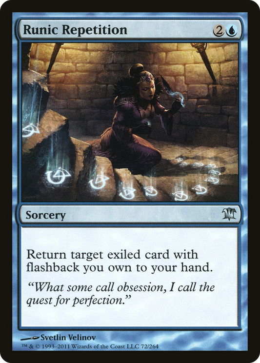 Runic Repetition (ISD-072) (Foil)
