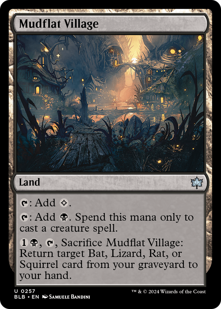 Mudflat Village (BLB-257) (Foil)