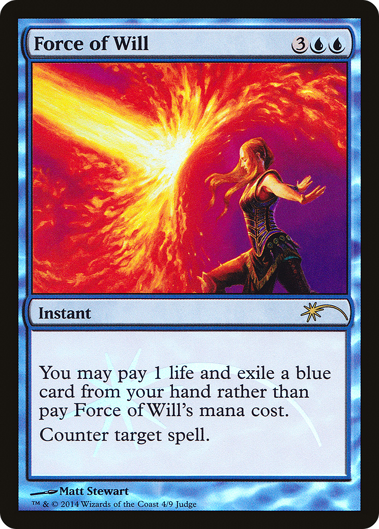Force of Will (JDG-004) (Foil)
