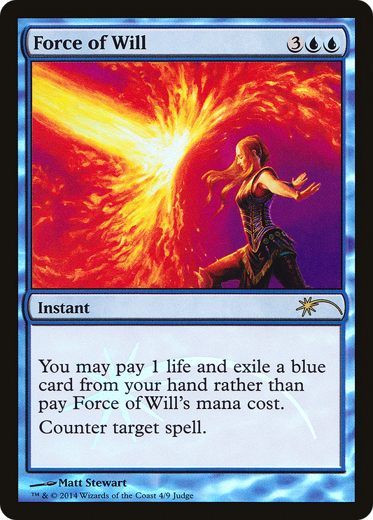 Force of Will (JDG-004) (Foil)