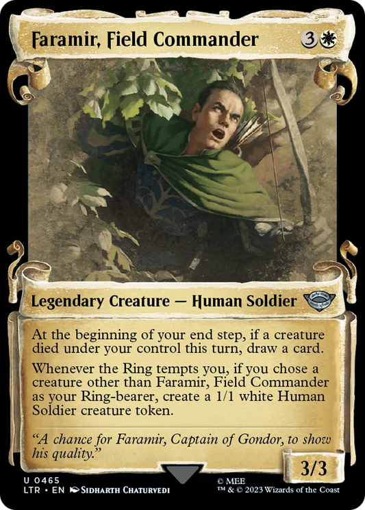 Faramir, Field Commander (LTR-465) (Showcase) (Scroll)