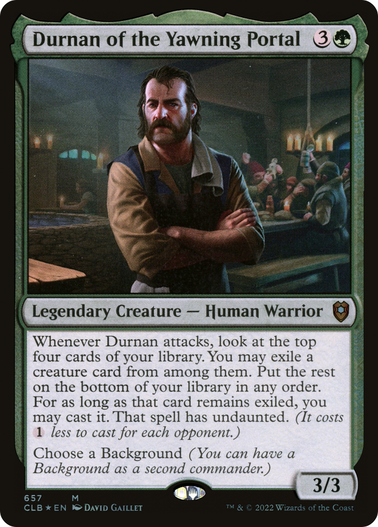 Durnan of the Yawning Portal (CLB-657)