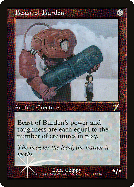 Beast of Burden (7ED-287★) (Foil)
