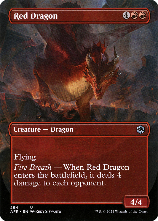 Red Dragon (AFR-294) (Borderless)