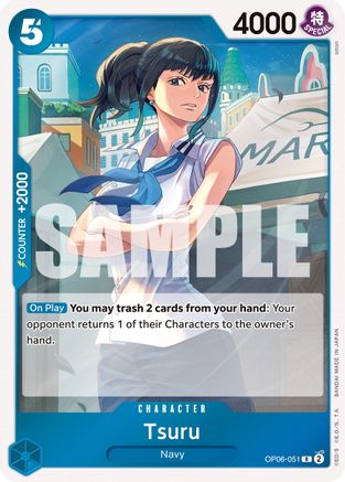 Tsuru (OP06-051) (Foil)