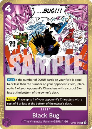 Black Bug (OP06-077) (Foil)