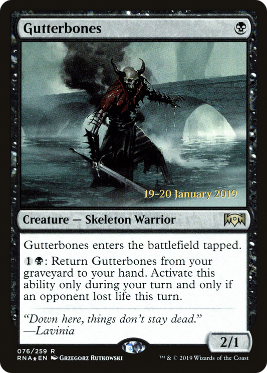 Gutterbones (PRE-76S) (Foil)