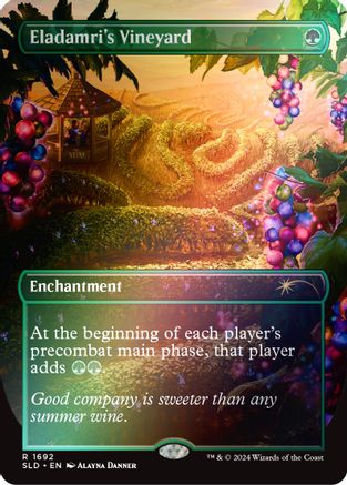Eladamri's Vineyard (Rainbow Foil) (SLD-1692)