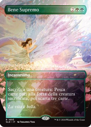 Greater Good (Italian) - "Bene Supremo" (Rainbow Foil) (SLD-1693)