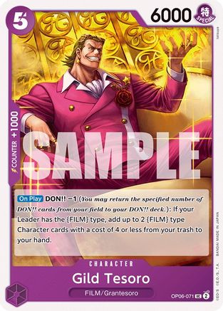 Gild Tesoro (OP06-071)