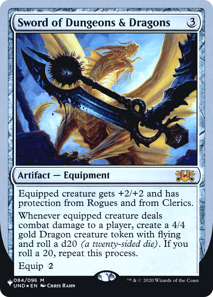 Sword of Dungeons & Dragons (LIST-061) (Foil)