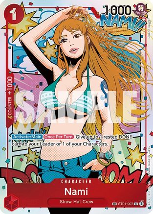 Nami (TR) (ST01-007) (Foil)