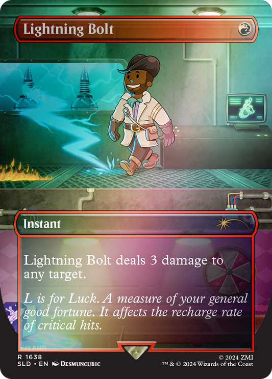 Lightning Bolt (SLD-1638★) (Borderless) (Foil)