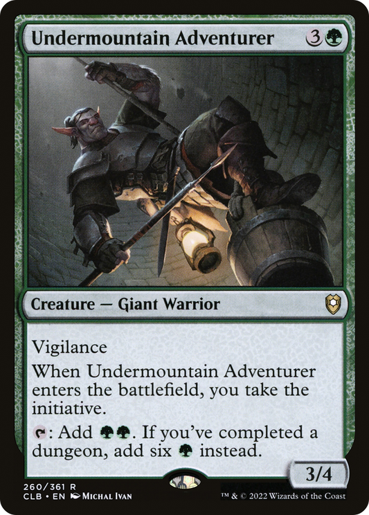 Undermountain Adventurer (CLB-260)