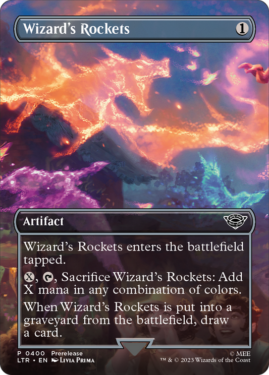 Wizard's Rockets (LTR-400) (Borderless) (Foil)