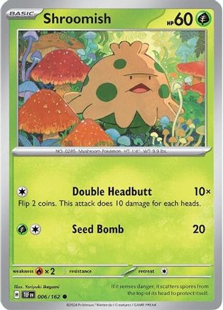 Shroomish (TEF-006) (Reverse Holofoil)