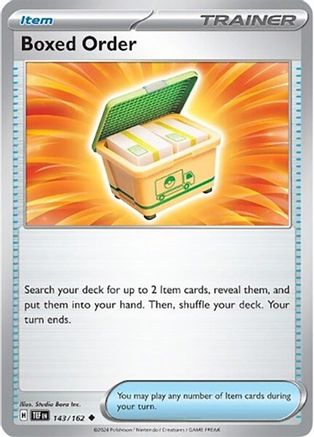 Boxed Order (TEF-143) (Reverse Holofoil)