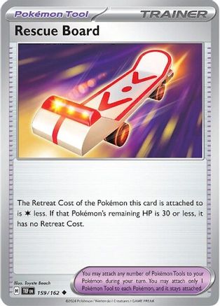 Rescue Board (TEF-159) (Reverse Holofoil)