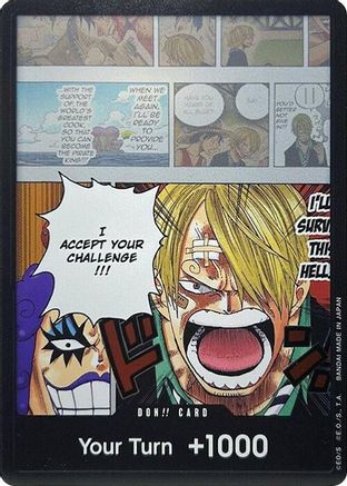 DON!! Card (Ivankov & Sanji) (Double Pack Set Vol. 3) (Foil)