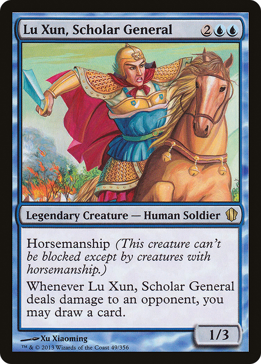 Lu Xun, Scholar General (C13-049)