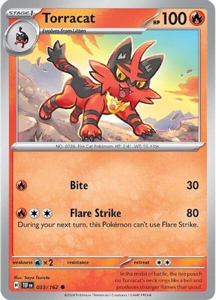 Torracat (TEF-033) (Reverse Holofoil)