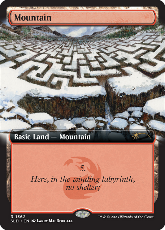 Mountain (SLD-1362) (Extended Art) (Foil)