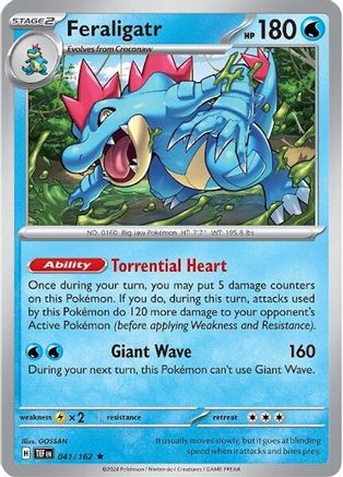 Feraligatr (TEF-041) (Holofoil)