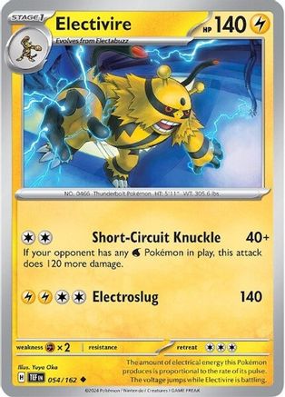 Electivire (TEF-054) (Reverse Holofoil)