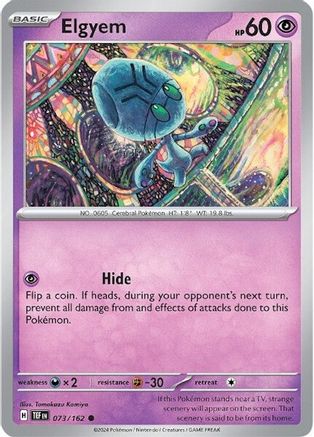 Elgyem (TEF-073) (Reverse Holofoil)