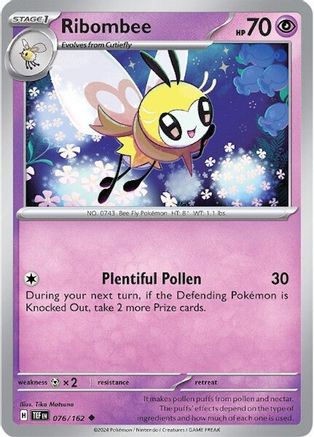 Ribombee (TEF-076) (Reverse Holofoil)
