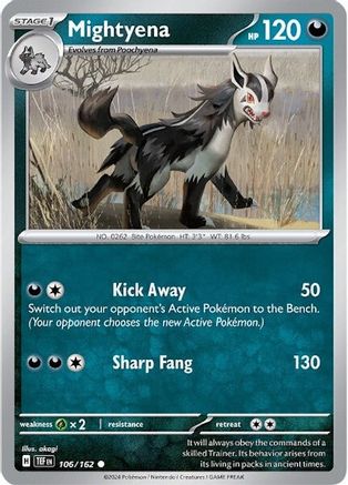 Mightyena (TEF-106) (Reverse Holofoil)