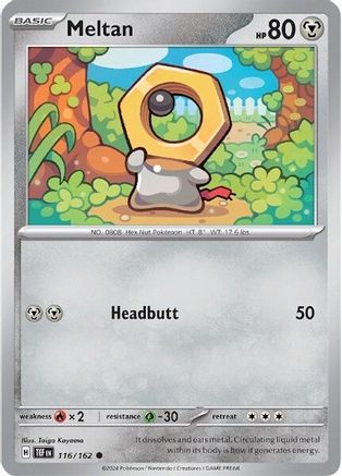 Meltan (TEF-116) (Reverse Holofoil)