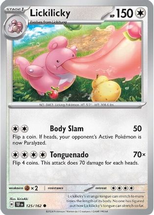 Lickilicky (TEF-125) (Reverse Holofoil)